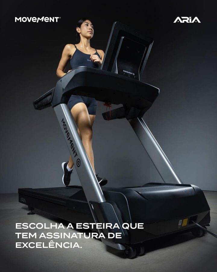 Post da Movement: Escolha a esteira que tem assinatura de excelência